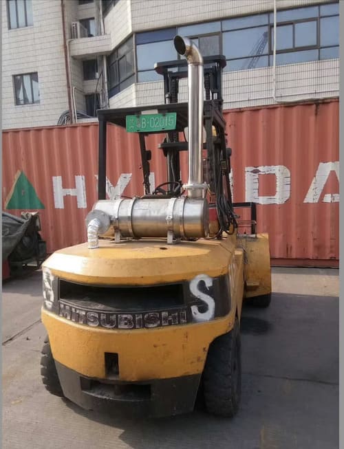 forklift with DPF